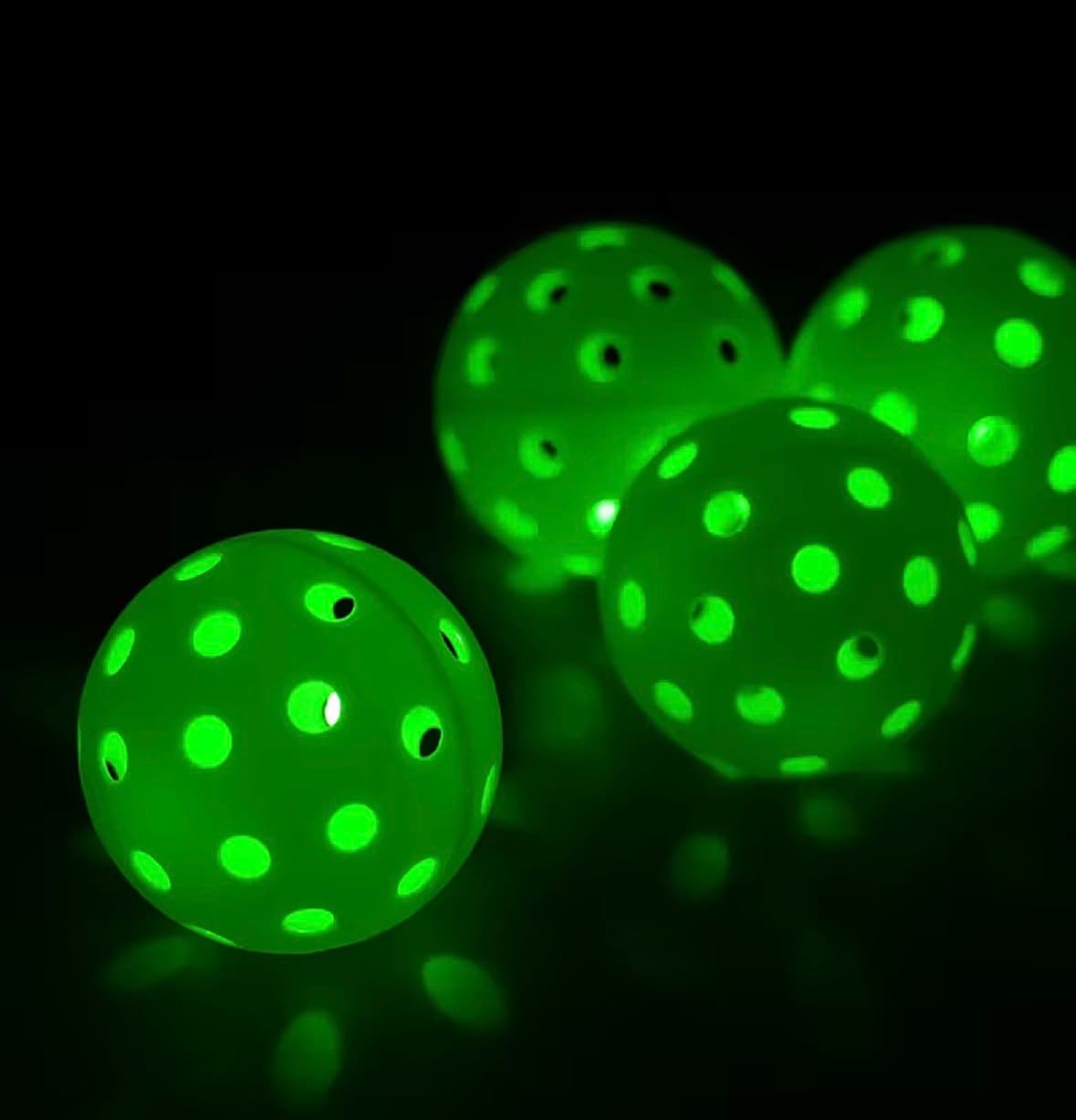 LED glow balls from the After Hours Glow Kit